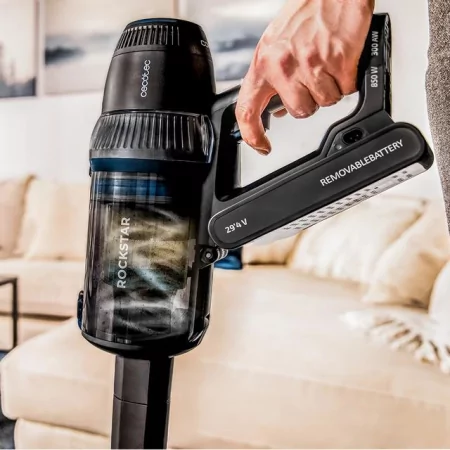 Kontrolsat - Cecotec Bagless Upright Vacuum Cleaner - (850 W - 300 AW) Rockstar 11500 Odyssey ErgoFlex Kontrolsat - Cecotec Bagless Upright Vacuum Cleaner - (850 W - 300 AW) Rockstar 11500 Odyssey ErgoFlex