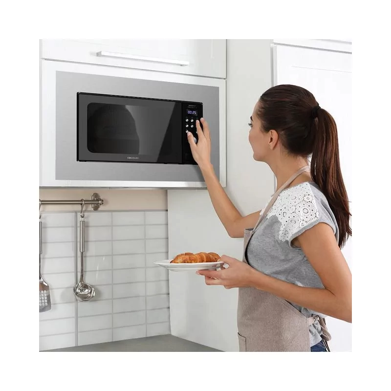 Kontrolsat - Cecotec Built-in Grill Microwave - (20L - 700W/900W - Stainless Steel)