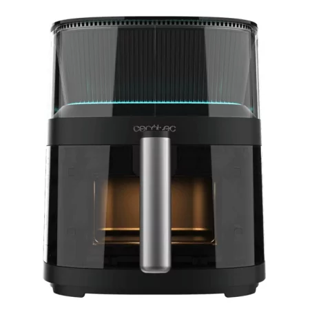 Kontrolsat - Fritadeira Sem Óleo Cecotec 5L - Preto | Tecnologia de Cozinha Saudável