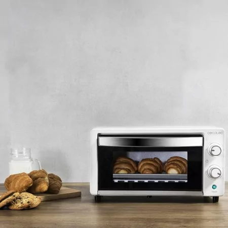 Kontrolsat - Mini-Forno Elétrico Multifunções 10 Litros de Capacidade e Porta com Vidro Duplo CECOTEC