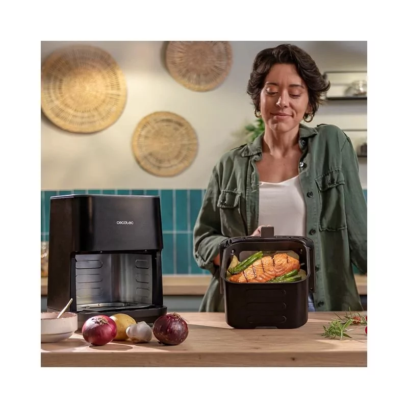 Kontrolsat - Air Fryer Cecotec Cecofry&Grill Duoheat 4000 - (4 L - 1900 W - Preto)