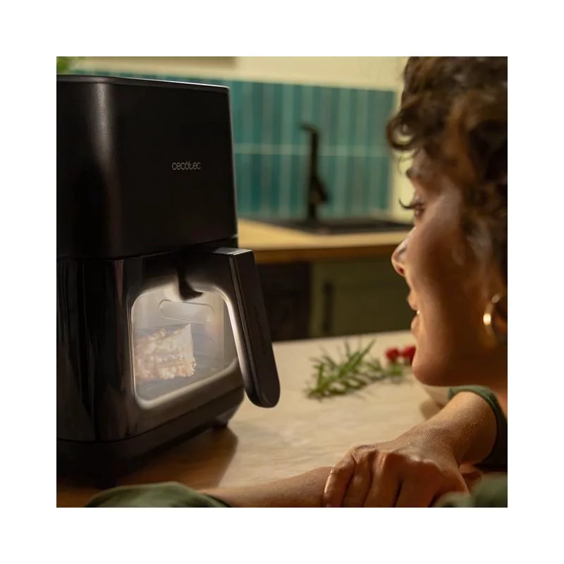 Kontrolsat - Air Fryer Cecotec Cecofry&Grill Duoheat 4000 - (4 L - 1900 W - Preto)