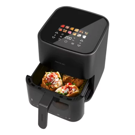 Kontrolsat - Air Fryer Cecotec Cecofry&Grill Duoheat 4000 - (4 L - 1900 W - Preto) Kontrolsat - Air Fryer Cecotec Cecofry&Grill Duoheat 4000 - (4 L - 1900 W - Preto)