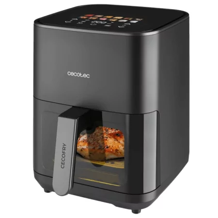 Kontrolsat - Air Fryer Cecotec Cecofry&Grill Duoheat 4000 - (4 L - 1900 W - Preto) Kontrolsat - Air Fryer Cecotec Cecofry&Grill Duoheat 4000 - (4 L - 1900 W - Preto)