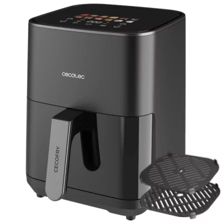Kontrolsat - Air Fryer Cecotec Cecofry&Grill Duoheat 4000 - (4 L - 1900 W - Preto) Kontrolsat - Air Fryer Cecotec Cecofry&Grill Duoheat 4000 - (4 L - 1900 W - Preto)