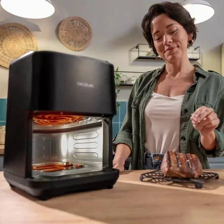 Kontrolsat - Air Fryer Cecotec Cecofry&Grill Duoheat 4000 - (4 L - 1900 W - Preto) Kontrolsat - Air Fryer Cecotec Cecofry&Grill Duoheat 4000 - (4 L - 1900 W - Preto)