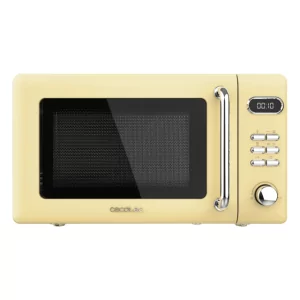 Kontrolsat - Micro-ondas Cecotec ProClean 5110 Retro com Grill - (20L - 700W - Amarelo)