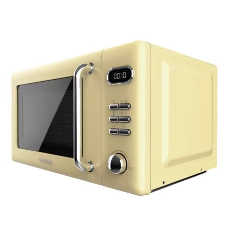 Kontrolsat - Micro-ondas Cecotec ProClean 5110 Retro com Grill - (20L - 700W - Amarelo)