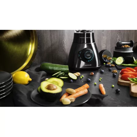 Kontrolsat - Cecotec Power Black Titanium 1800 Smart Blender - (1.8 L - 1800 W - Black) Kontrolsat - Cecotec Power Black Titanium 1800 Smart Blender - (1.8 L - 1800 W - Black)