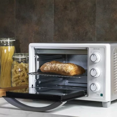 Kontrolsat - Mini Forno Cecotec - 2600 W, 23L, Branco - Bake&Toast 2300 Kontrolsat - Mini Forno Cecotec - 2600 W, 23L, Branco - Bake&Toast 2300
