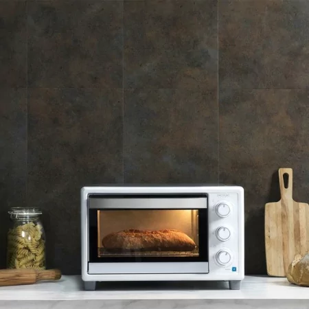 Kontrolsat - Mini Forno Cecotec - 2600 W, 23L, Branco - Bake&Toast 2300 Kontrolsat - Mini Forno Cecotec - 2600 W, 23L, Branco - Bake&Toast 2300
