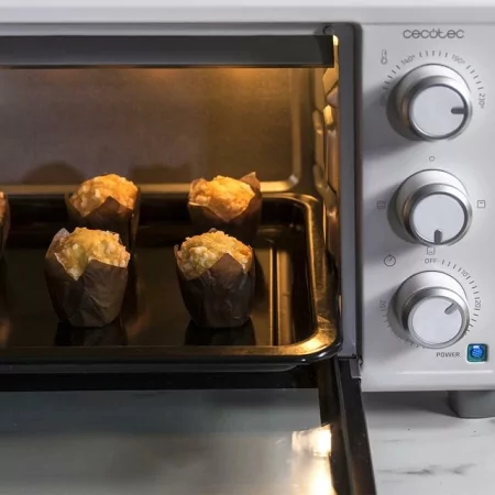 Kontrolsat - Mini Forno Cecotec - 2600 W, 23L, Branco - Bake&Toast 2300 Kontrolsat - Mini Forno Cecotec - 2600 W, 23L, Branco - Bake&Toast 2300