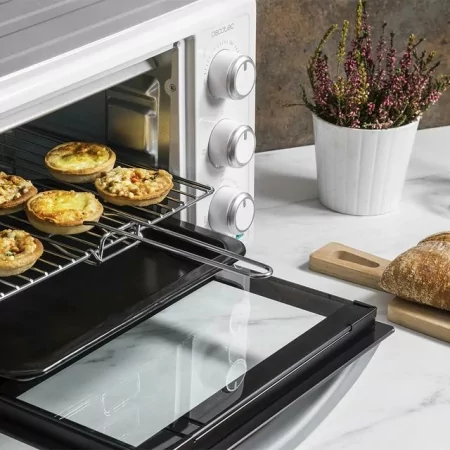 Kontrolsat - Mini Forno Cecotec - 2600 W, 23L, Branco - Bake&Toast 2300 Kontrolsat - Mini Forno Cecotec - 2600 W, 23L, Branco - Bake&Toast 2300