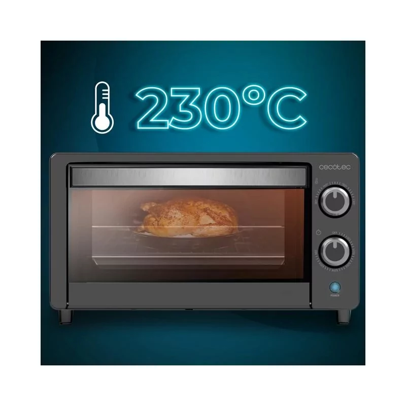 Kontrolsat - Mini Forno Elétrico Cecotec 03816 - (10 L - Preto)