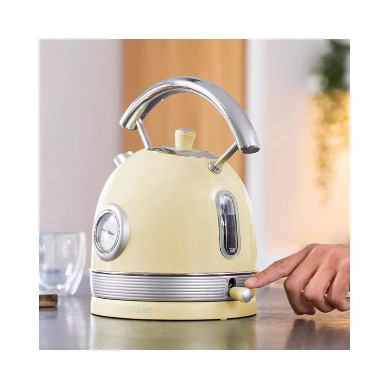 Kontrolsat - Chaleira Elétrica Cecotec ThermoSense 420 | Amarelo