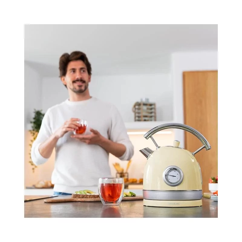Kontrolsat - Chaleira Elétrica Cecotec ThermoSense 420 | Amarelo