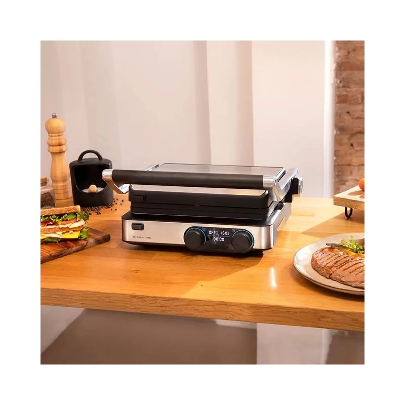 Kontrolsat - Grelhador Cecotec Elétrico Rock´nGrill Dual 2000W