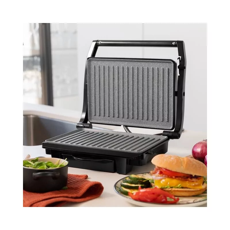 Kontrolsat - Grelhador de Contacto Cecotec Rock'nGrill 1000 - Preto