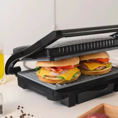 Kontrolsat - Grelhador de Contacto Cecotec Rock'nGrill 1000 - Preto