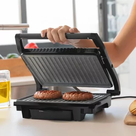 Kontrolsat - Grelhador de Contacto Cecotec Rock'nGrill 1000 - Preto