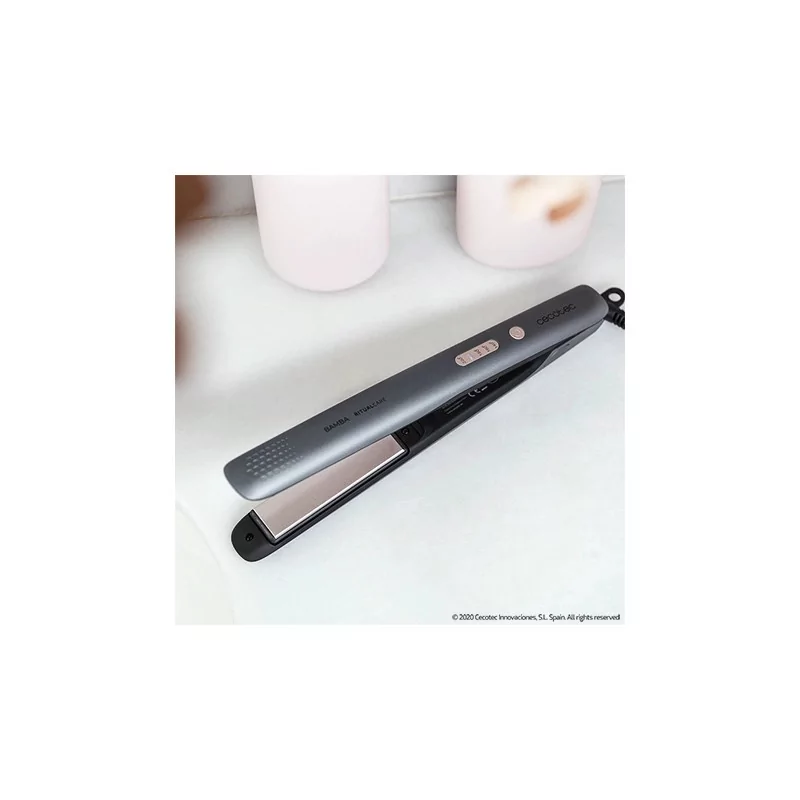 Kontrolsat - Plancha para el pelo cecotec bamba ritualcare 890 titanium/ negra
