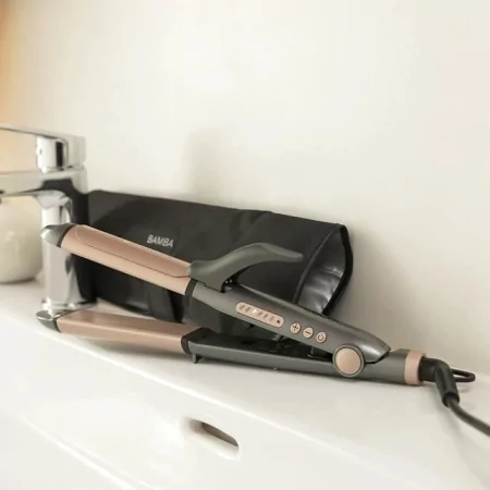 Kontrolsat - Prancha de Cabelo Cecotec - (82 W - 2 em 1 - Cinzento - Rosa) Bamba RitualCare