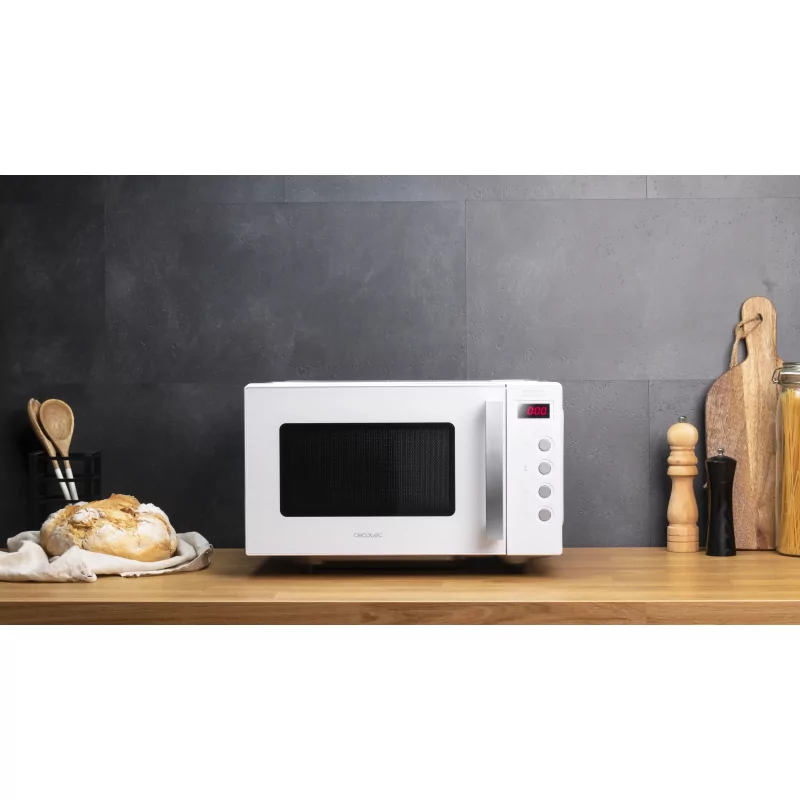 Kontrolsat - Micro-ondas Cecotec - (20 L - 700 W - Branco) GrandHeat 2000 Flatbed