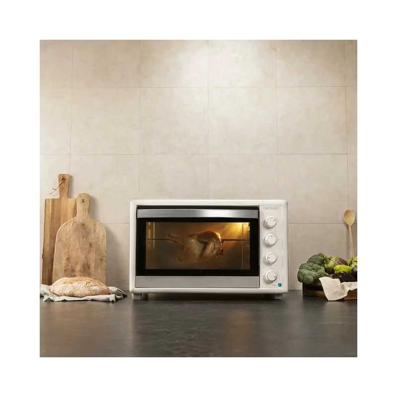 Kontrolsat - Mini Forno Cecotec - ( 60L - Branco ) Bake&Toast