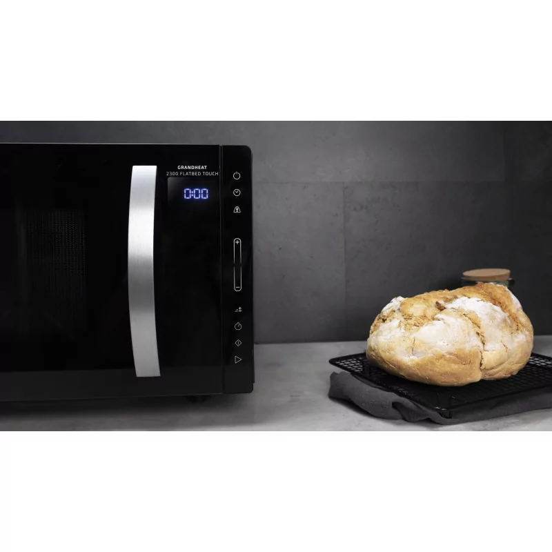 Kontrolsat - Cecotec Microwave - (23 L - 800 W - Black) GrandHeat 2300 Flatbed Touch