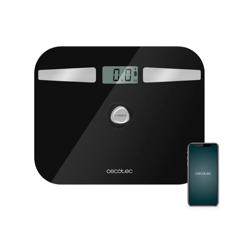 Kontrolsat - Balança de Casa de Banho Cecotec Surface Precision EcoPower 10200 Smart Healthy - Prateado