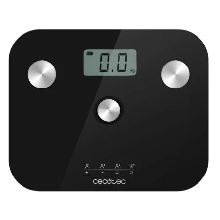 Kontrolsat - Balança Digital para Casa de Banho Cecotec Ecopower 10100 Full Healthy Lcd 180kg - Preto