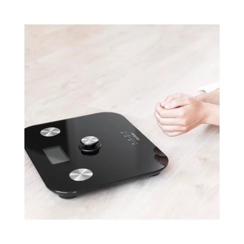 Kontrolsat - Balança Digital para Casa de Banho Cecotec Ecopower 10100 Full Healthy Lcd 180kg - Preto
