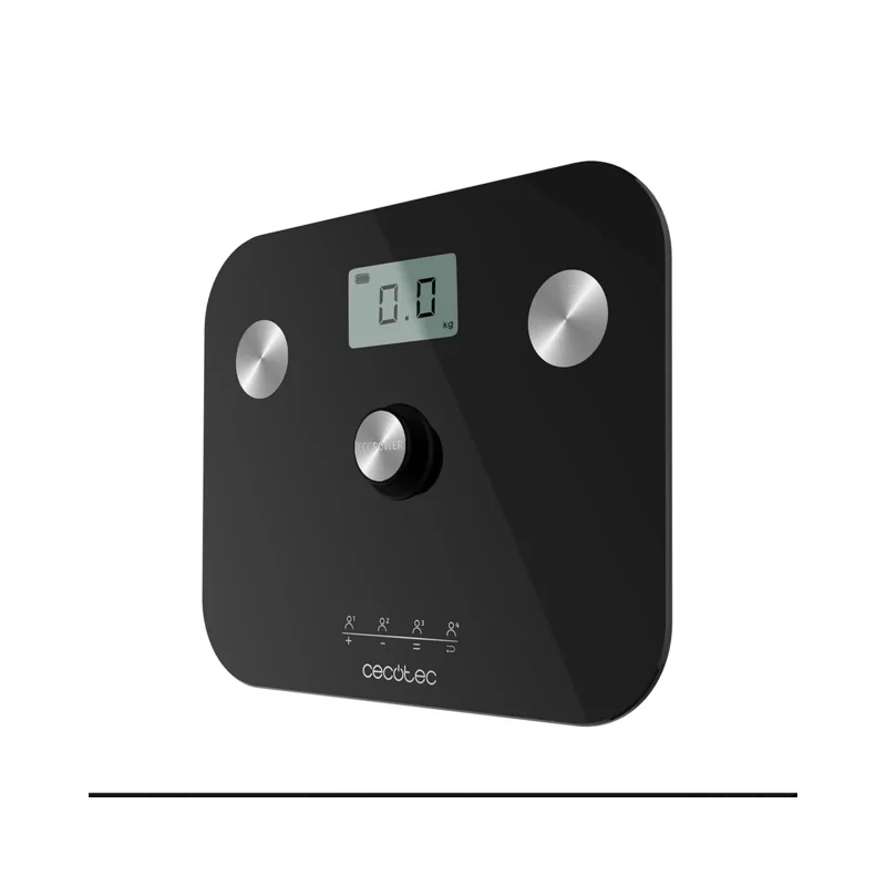 Kontrolsat - Balança Digital para Casa de Banho Cecotec Ecopower 10100 Full Healthy Lcd 180kg - Preto