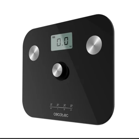 Kontrolsat - Balança Digital para Casa de Banho Cecotec Ecopower 10100 Full Healthy Lcd 180kg - Preto