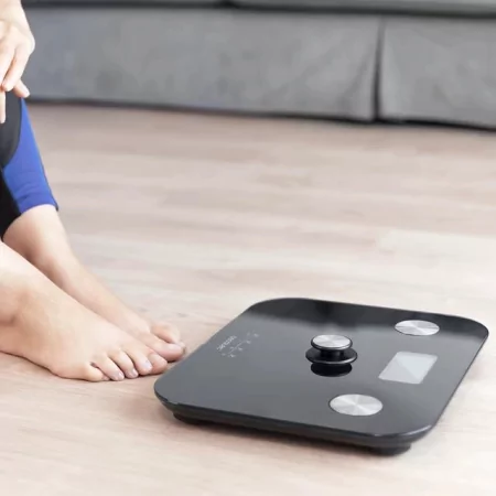 Kontrolsat - Balança Digital para Casa de Banho Cecotec Ecopower 10100 Full Healthy Lcd 180kg - Preto