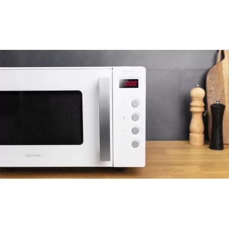 Kontrolsat - Cecotec GrandHeat 2000 Flatbed Microwave (20 L - 700 W - White)