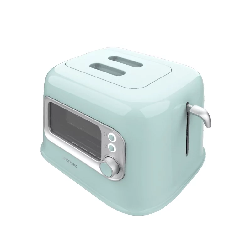 Kontrolsat - Torradeira Cecotec RetroVision Blue - (Azul claro - Aço inoxidável)
