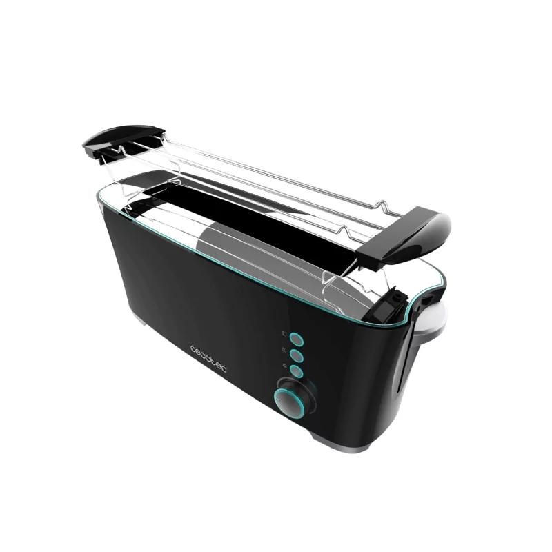 Kontrolsat - Torradeira Cecotec - ( 1000 W - Preto ) - Toast&Taste Extra B