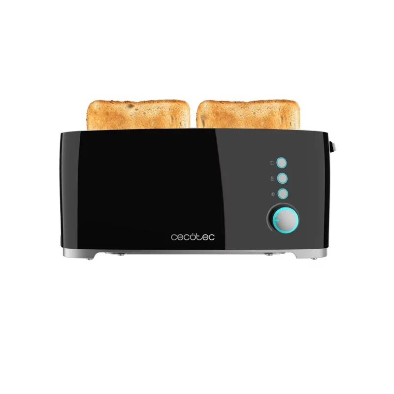 Kontrolsat - Torradeira Cecotec - ( 1000 W - Preto ) - Toast&Taste Extra B