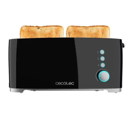 Kontrolsat - Torradeira Cecotec - ( 1000 W - Preto ) - Toast&Taste Extra B