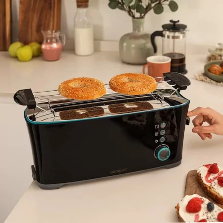 Kontrolsat - Torradeira Cecotec - ( 1000 W - Preto ) - Toast&Taste Extra B
