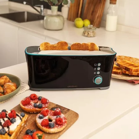 Kontrolsat - Torradeira Cecotec - ( 1000 W - Preto ) - Toast&Taste Extra B