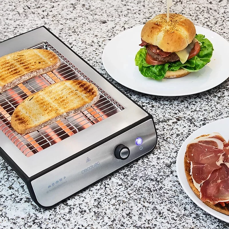 Kontrolsat - Tostador cecotec turbo easytoast inox/ 900w/ gris