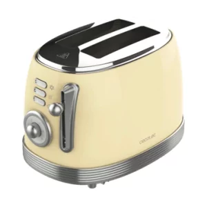 Kontrolsat - Torradeira Cecotec - ( 850 W - Amarelo ) Toast&Taste Vintage 800