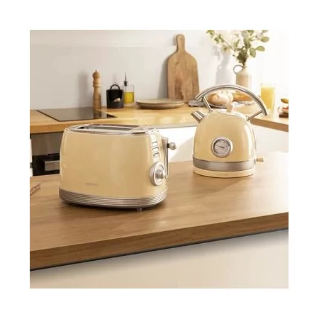 Kontrolsat - Torradeira Cecotec - ( 850 W - Amarelo ) Toast&Taste Vintage 800