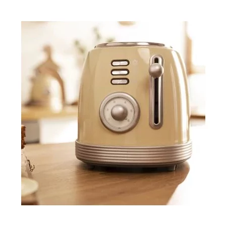 Kontrolsat - Torradeira Cecotec - ( 850 W - Amarelo ) Toast&Taste Vintage 800