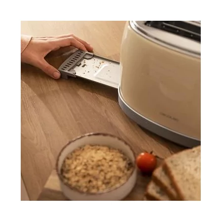 Kontrolsat - Torradeira Cecotec - ( 850 W - Amarelo ) Toast&Taste Vintage 800