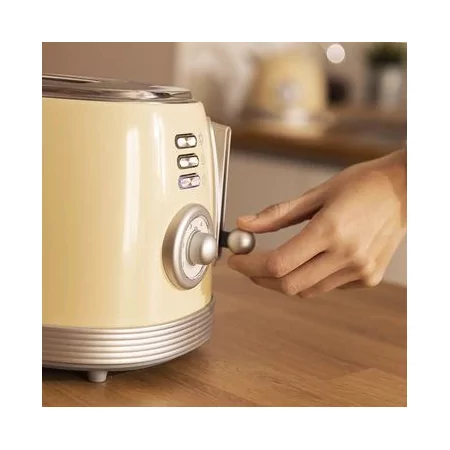 Kontrolsat - Torradeira Cecotec - ( 850 W - Amarelo ) Toast&Taste Vintage 800