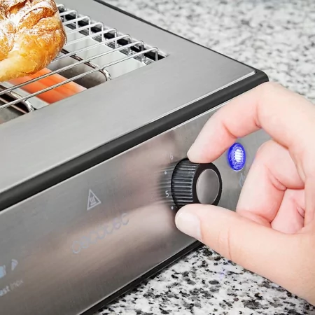 Kontrolsat - Tostador cecotec turbo easytoast inox/ 900w/ gris Kontrolsat - Tostador cecotec turbo easytoast inox/ 900w/ gris