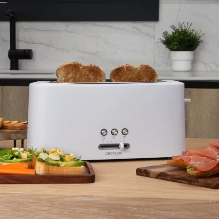 Kontrolsat - Torradeira Vertical Cecotec - ( 980 W - Branco ) Toast&Taste 10000